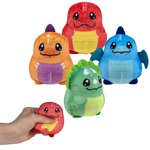 2.75" Sugar Squeeze Plush Dinosaur Assortment 12ct