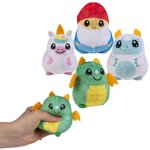 2.75" Sugar Squeeze Plush Mythical Assortment 12ct