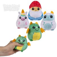 2.75" Sugar Squeeze Plush Mythical Assortment 12ct