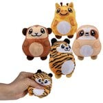 2.75" Sugar Squeeze Plush Zoo Assortment 12ct