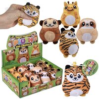 2.75" Sugar Squeeze Plush Zoo Assortment 12ct