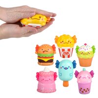 Squish Axolotl Foodie Friends 4"