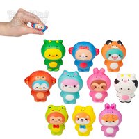 2" Micro Squish Dressed Animals