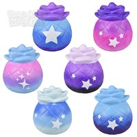 Jumbo Squish Pineapple Galaxy Mix 10"