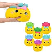 Jumbo Squish Pineapple Bow Mix 10"