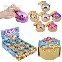 2" Squish And Stretch Metallic Surprise Dumplings