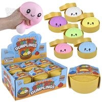 3.25" Squish And Stretch Surprise Dumplings 12/Disp