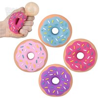 3" Squish And Stretch Donut 12ct