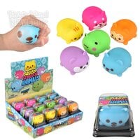 Squish Squeezy Mini Animals 2"