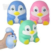 3.5" Squish And Stretch Penguin 12ct