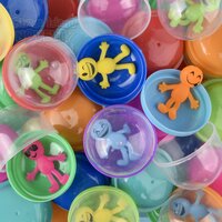 1.75" Stretch Emoticon Figure In 2" Capsule 250ct