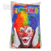 Rainbow Clown Wig