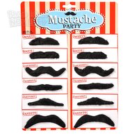 Mustaches 2.5-3.5" 12pcs/Card