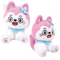 Claw-It Small Sitting Dog Pink 9"