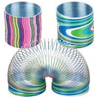 2" Colorful Striped Metal Coil Springs