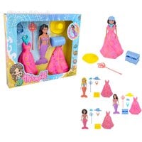 7" Wind-Up Mermaid Dress Up Playset