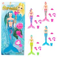 12.5" Mermaid Doll Fashion Set