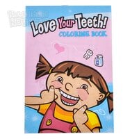 Dental Coloring Book 5" X 7" 6 Pages
