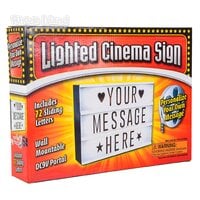 LED Lighted Cinema Box 12"