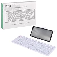 11.25" Folding Wireless Keyboard With Mobile Holder