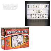 LED Lighted Cinema Box 6"
