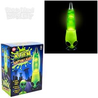 13" Alien Head Wax Motion Lamp