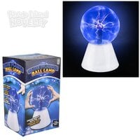 5" Blue Plasma Ball Lamp