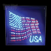 Light-Up USA Sign 14'X18"