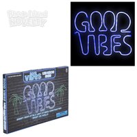 13" Good Vibes LED Neon Style Sign