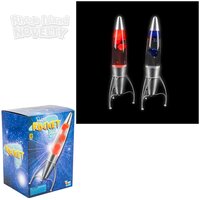 18" Rocket Ship Wax Motion Lamp
