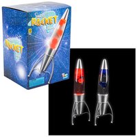 18" Rocket Ship Wax Motion Lamp