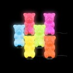 9.25" Sparkle Gummy Bear Lamp