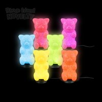 9.25" Sparkle Gummy Bear Lamp