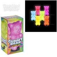 9.25" Sparkle Gummy Bear Lamp