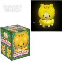 7.5" Kawaii Cat Sparkle Lamp