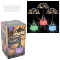10.5" Victorian Glitter Lamp