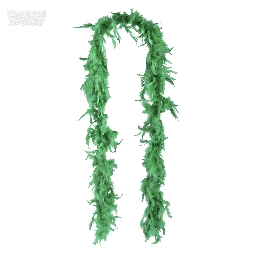 60g Green Feather Boas