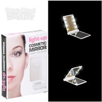 4.25" Light-Up Cosmetic Compact Mirror