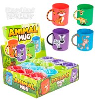 3" Zoo Animal Mugs