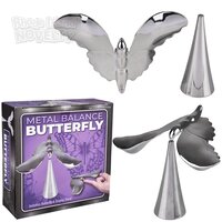 4" Premium Metal Balance Butterfly