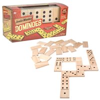 6" Jumbo Wooden Dominoes Set