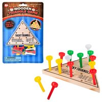 4.5" Wooden Triangle Game