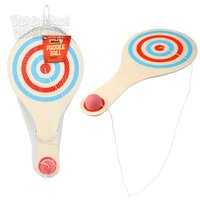 11.33" Wooden Paddle Ball