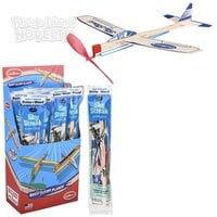 Balsa Wood Sky Streak Glider (24pcs/display)