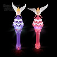 18" Light-Up Spinning Angel Princess Wand