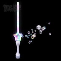 30" Light-Up Neon Star Bubble Saber