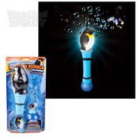 12" Emperor Penguin Light-Up Bubble Blower