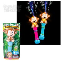 12" Monkey Light-Up Bubble Blower