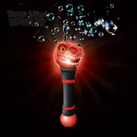 11.5" T-Rex Light-Up Bubble Blower