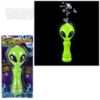 8" Alien Light-Up Bubble Wand